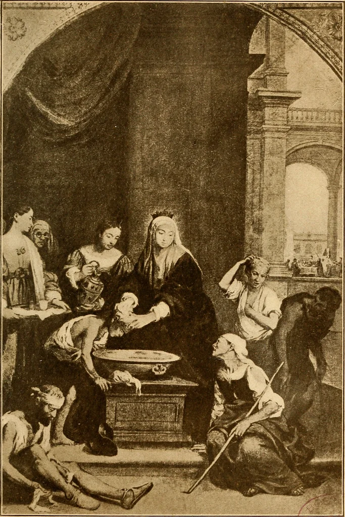 An illustration from The art of the Prado : a survey of the contents of the gallery, together with detailed criticisms of its masterpieces and biographical sketches of the famous painters who produced them, 1907, leaf 124