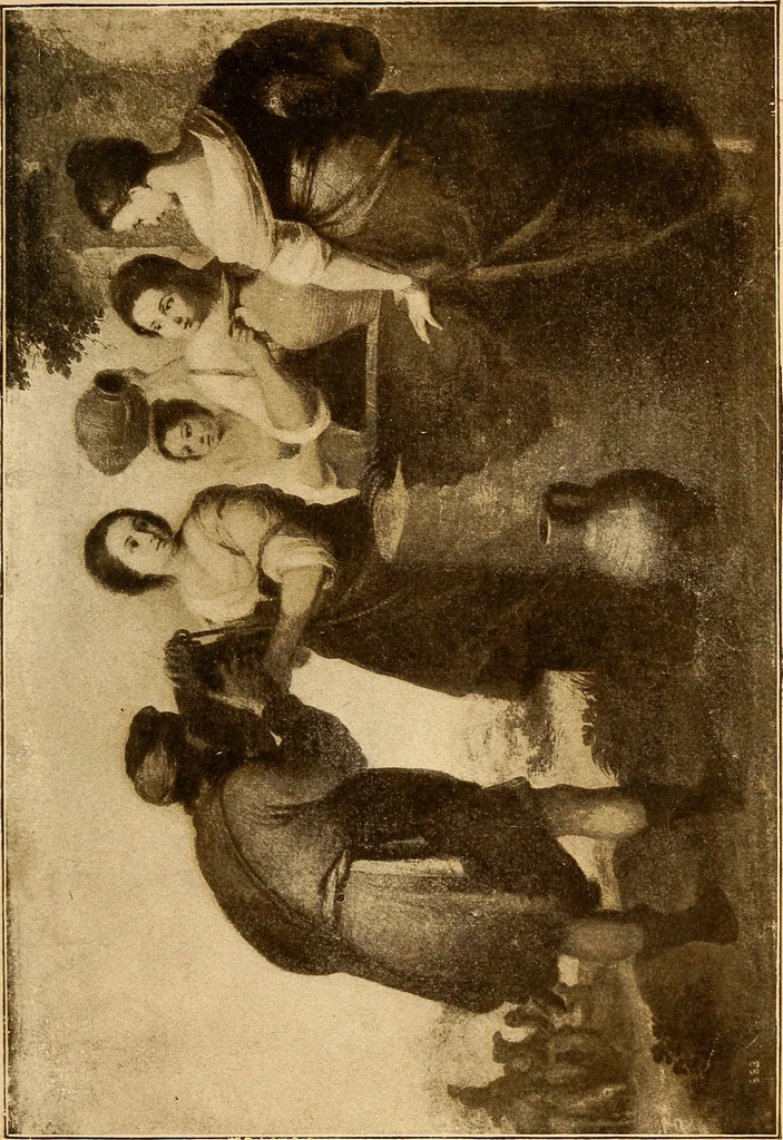 An illustration from The art of the Prado : a survey of the contents of the gallery, together with detailed criticisms of its masterpieces and biographical sketches of the famous painters who produced them, 1907, leaf 128