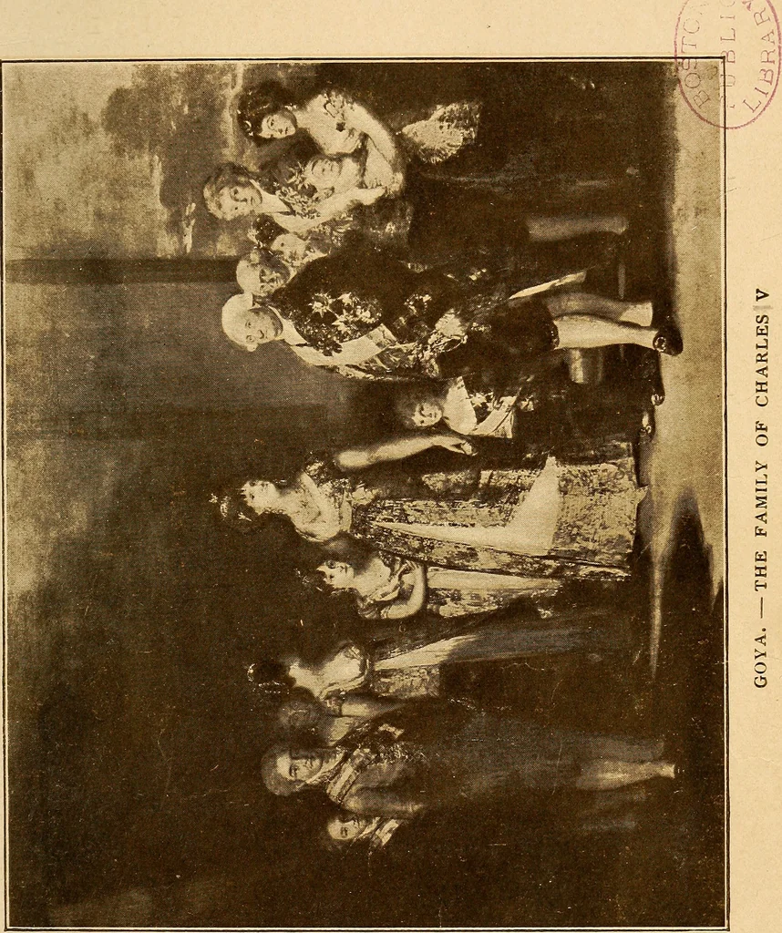 An illustration from The art of the Prado : a survey of the contents of the gallery, together with detailed criticisms of its masterpieces and biographical sketches of the famous painters who produced them, 1907, leaf 150