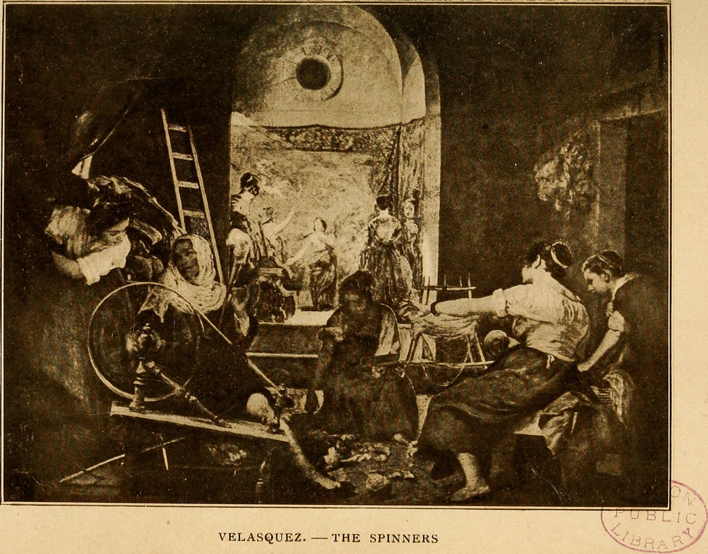 An illustration from The art of the Prado : a survey of the contents of the gallery, together with detailed criticisms of its masterpieces and biographical sketches of the famous painters who produced them, 1907, leaf 194