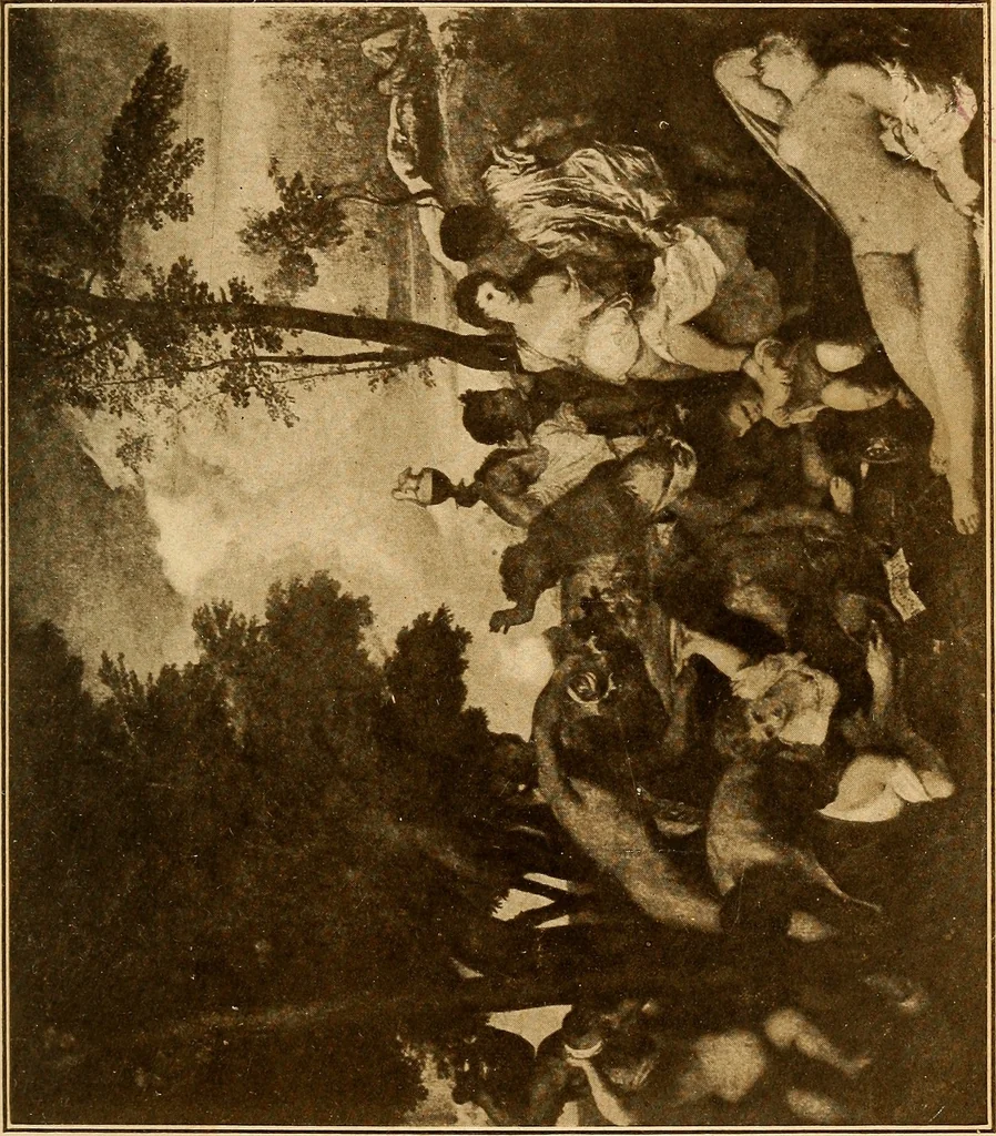 An illustration from The art of the Prado : a survey of the contents of the gallery, together with detailed criticisms of its masterpieces and biographical sketches of the famous painters who produced them, 1907, leaf 304