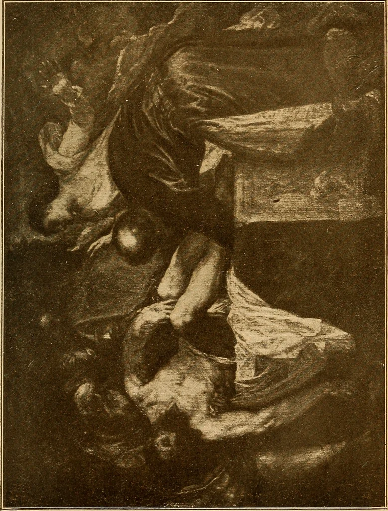 An illustration from The art of the Prado : a survey of the contents of the gallery, together with detailed criticisms of its masterpieces and biographical sketches of the famous painters who produced them, 1907, leaf 332