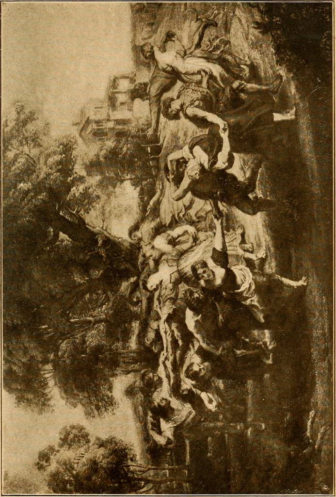 An illustration from The art of the Prado : a survey of the contents of the gallery, together with detailed criticisms of its masterpieces and biographical sketches of the famous painters who produced them, 1907, leaf 374