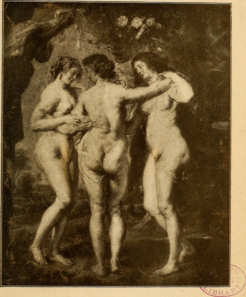 An illustration from The art of the Prado : a survey of the contents of the gallery, together with detailed criticisms of its masterpieces and biographical sketches of the famous painters who produced them, 1907, leaf 378