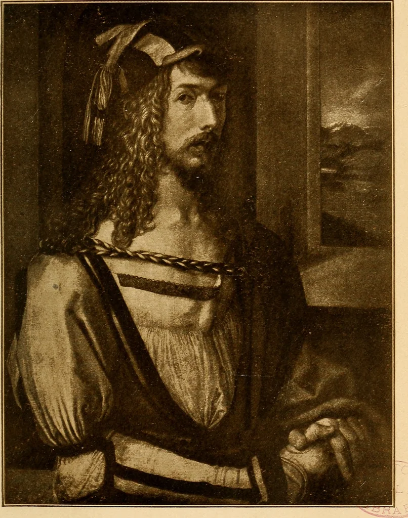 An illustration from The art of the Prado : a survey of the contents of the gallery, together with detailed criticisms of its masterpieces and biographical sketches of the famous painters who produced them, 1907, leaf 38