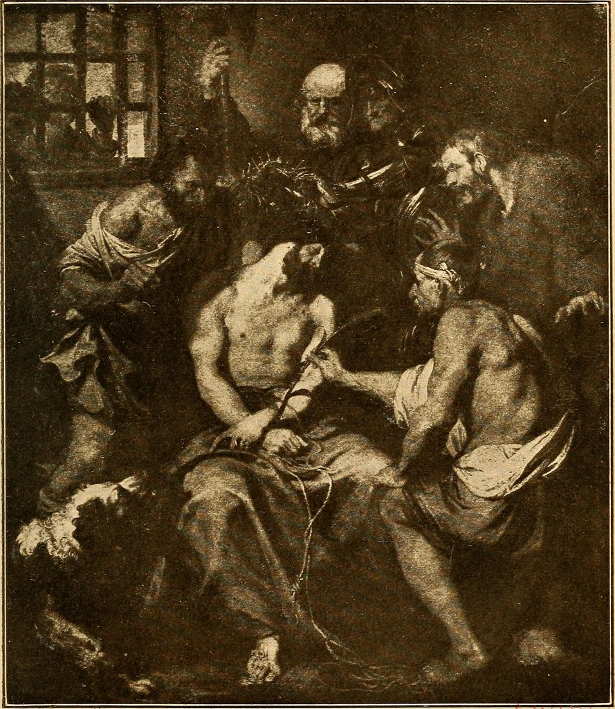 An illustration from The art of the Prado : a survey of the contents of the gallery, together with detailed criticisms of its masterpieces and biographical sketches of the famous painters who produced them, 1907, leaf 398