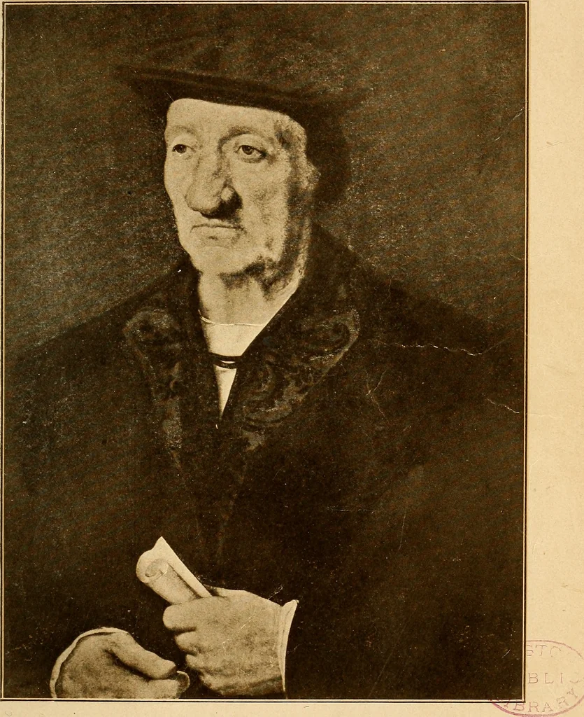 An illustration from The art of the Prado : a survey of the contents of the gallery, together with detailed criticisms of its masterpieces and biographical sketches of the famous painters who produced them, 1907, leaf 46