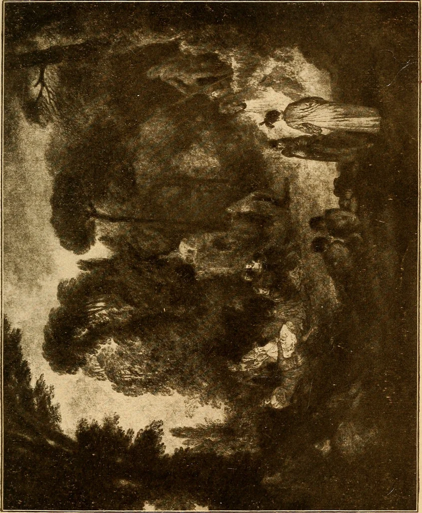 An illustration from The art of the Prado : a survey of the contents of the gallery, together with detailed criticisms of its masterpieces and biographical sketches of the famous painters who produced them, 1907, leaf 58