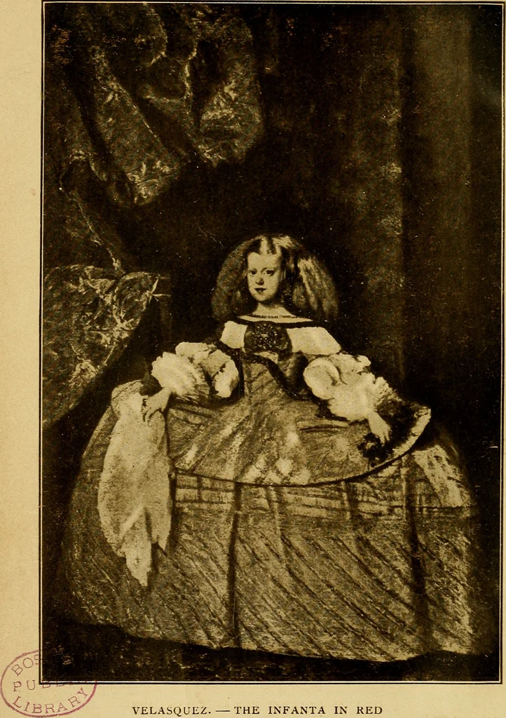 An illustration from The art of the Prado : a survey of the contents of the gallery, together with detailed criticisms of its masterpieces and biographical sketches of the famous painters who produced them, 1907, leaf 9