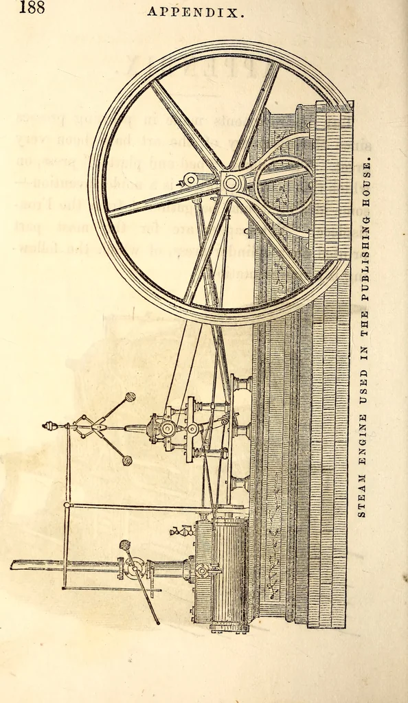 An illustration from The art of printing, 1871, leaf 191