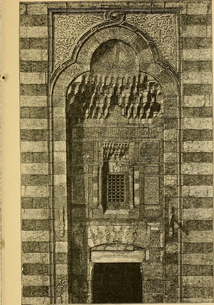 An illustration from The art of the Saracens in Egypt, 1886, leaf 102