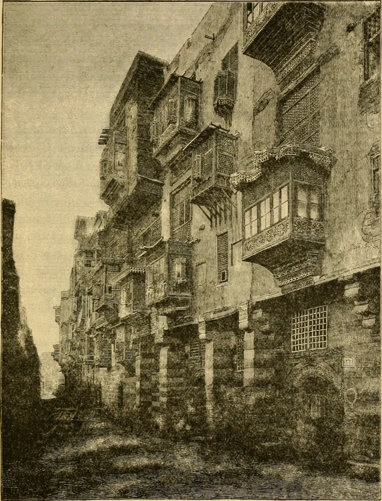 An illustration from The art of the Saracens in Egypt, 1886, leaf 108
