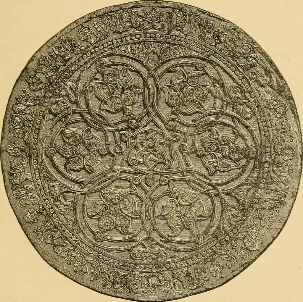 An illustration from The art of the Saracens in Egypt, 1886, leaf 120
