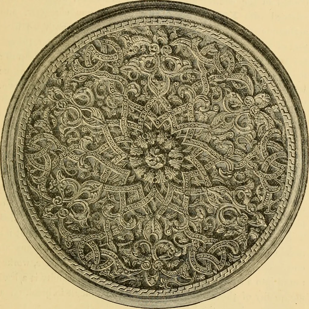 An illustration from The art of the Saracens in Egypt, 1886, leaf 124