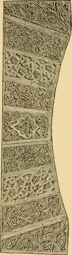 An illustration from The art of the Saracens in Egypt, 1886, leaf 130