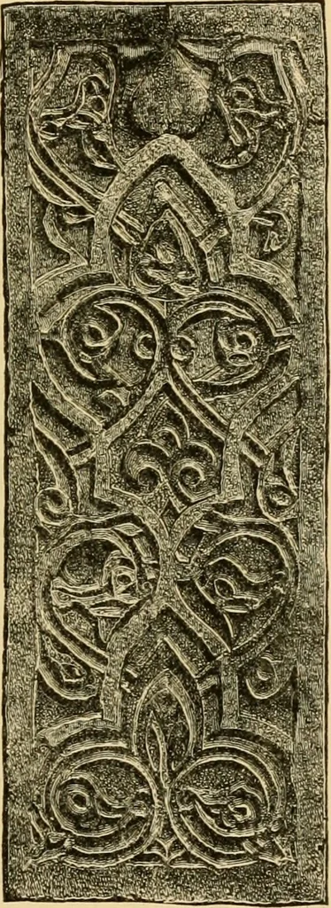 An illustration from The art of the Saracens in Egypt, 1886, leaf 140