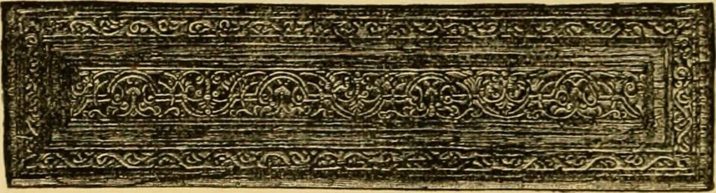 An illustration from The art of the Saracens in Egypt, 1886, leaf 153