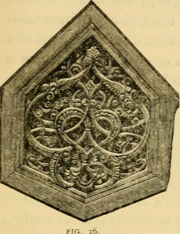 An illustration from The art of the Saracens in Egypt, 1886, leaf 156