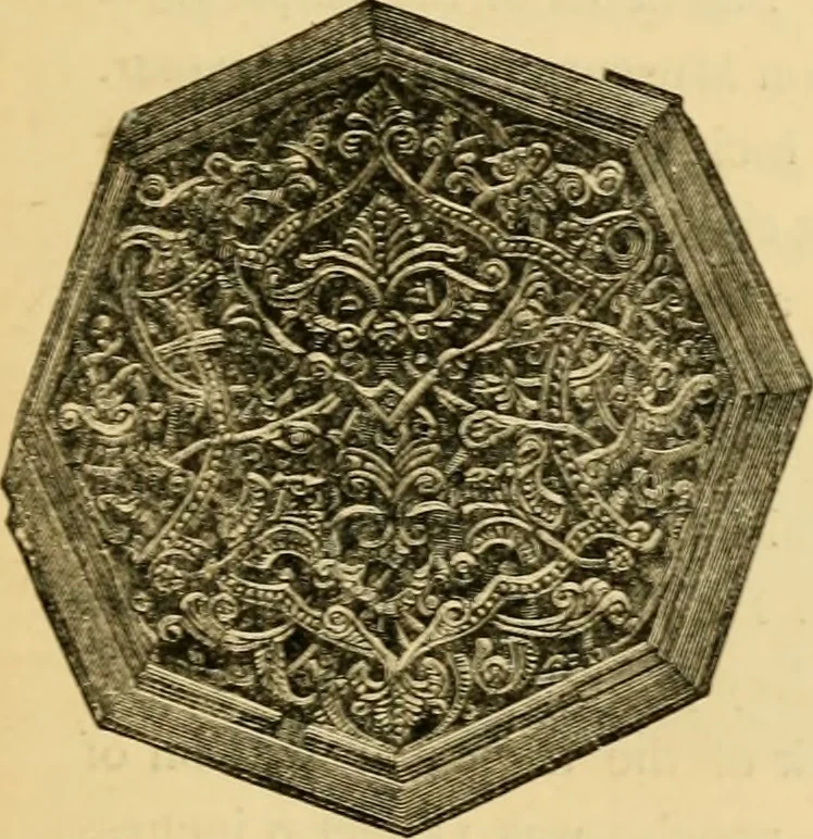 An illustration from The art of the Saracens in Egypt, 1886, leaf 156