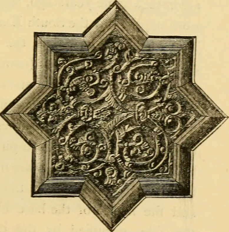 An illustration from The art of the Saracens in Egypt, 1886, leaf 156