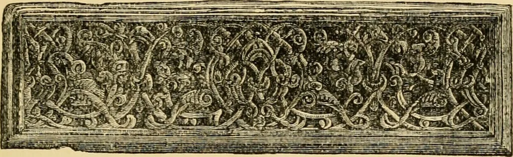 An illustration from The art of the Saracens in Egypt, 1886, leaf 158