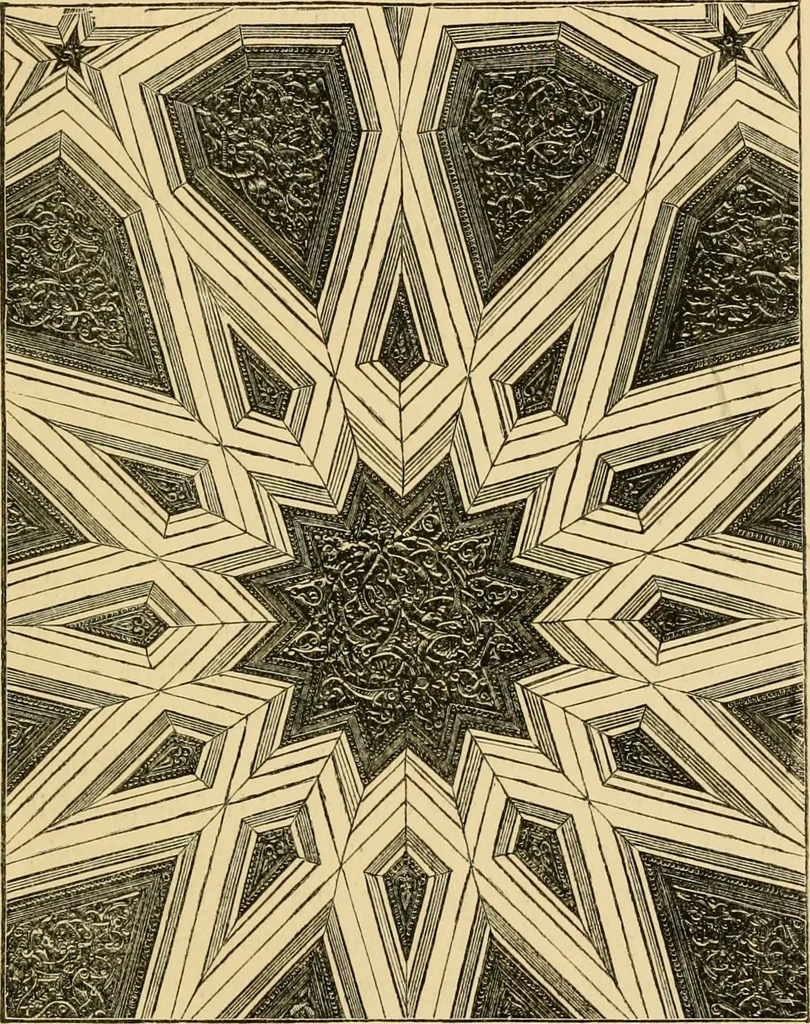 An illustration from The art of the Saracens in Egypt, 1886, leaf 160