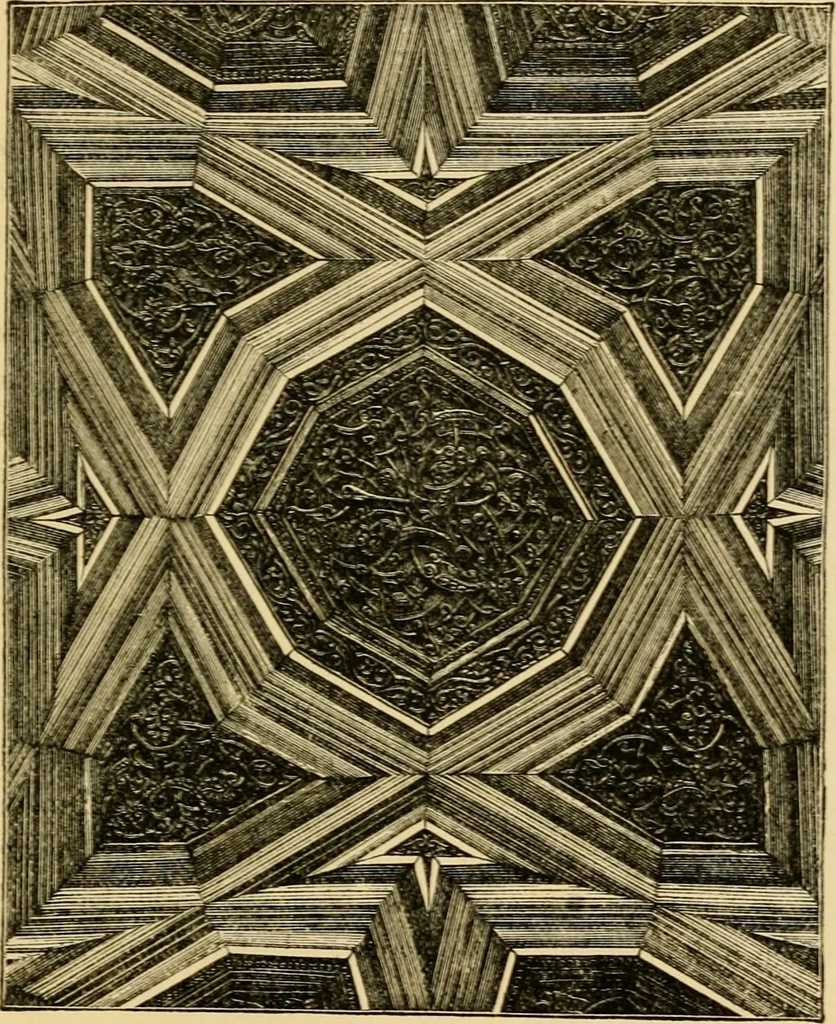 An illustration from The art of the Saracens in Egypt, 1886, leaf 162