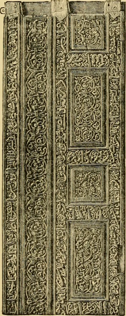 An illustration from The art of the Saracens in Egypt, 1886, leaf 168
