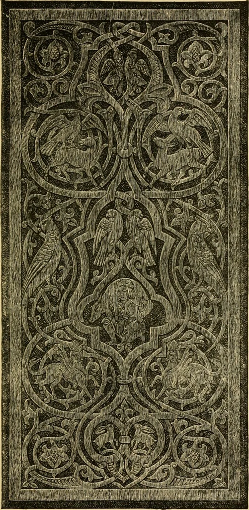 An illustration from The art of the Saracens in Egypt, 1886, leaf 172