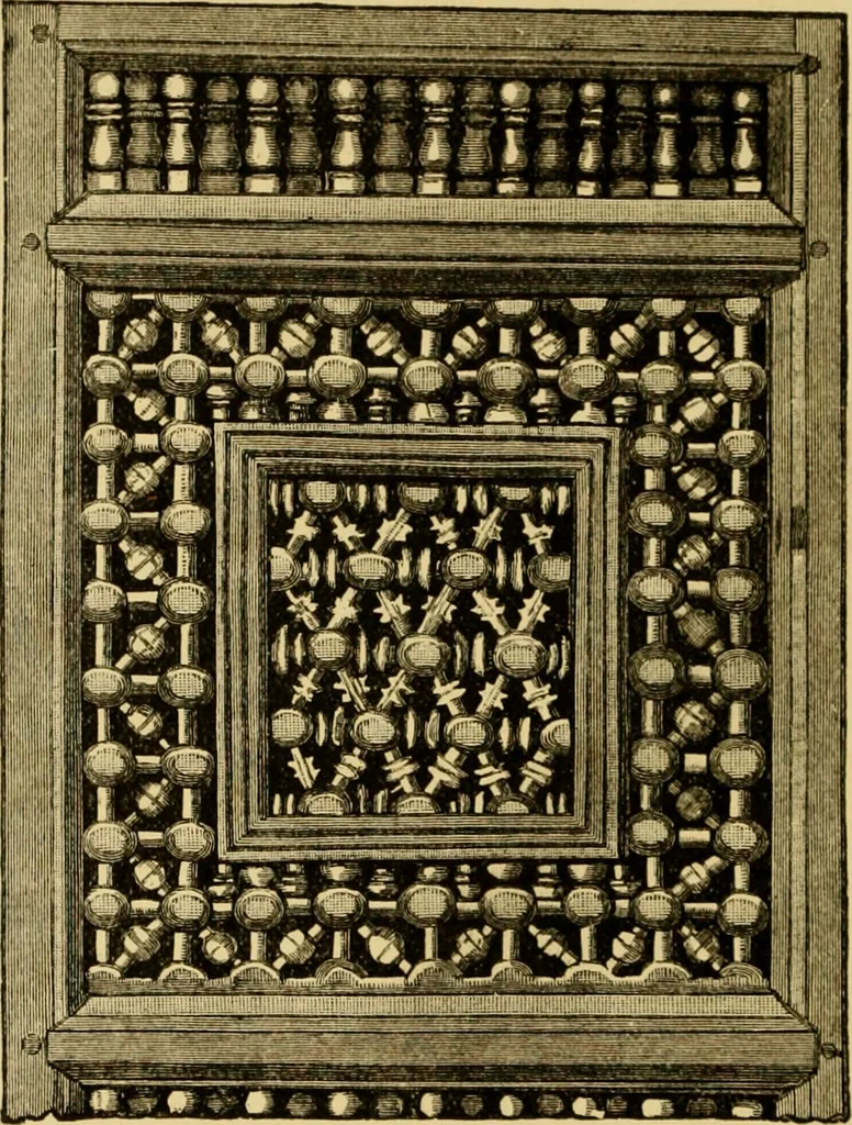 An illustration from The art of the Saracens in Egypt, 1886, leaf 173