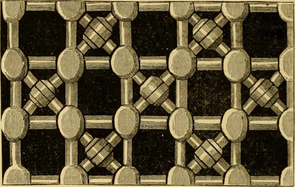An illustration from The art of the Saracens in Egypt, 1886, leaf 181