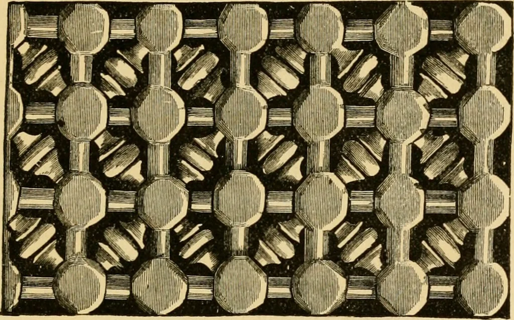 An illustration from The art of the Saracens in Egypt, 1886, leaf 182