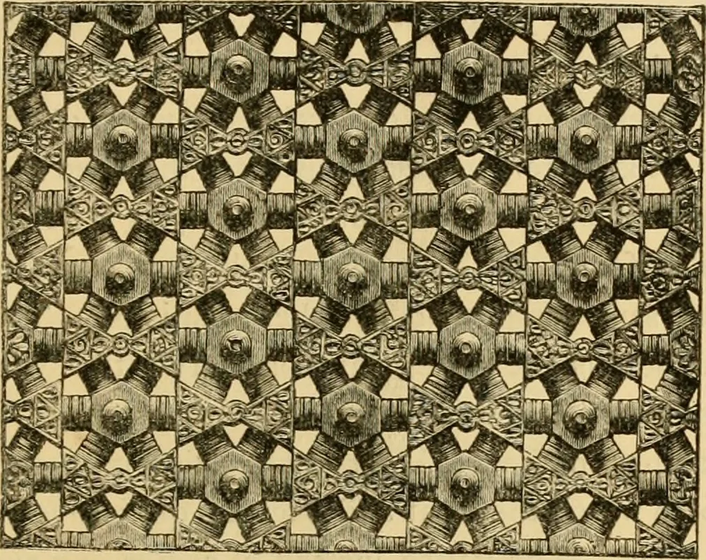 An illustration from The art of the Saracens in Egypt, 1886, leaf 188