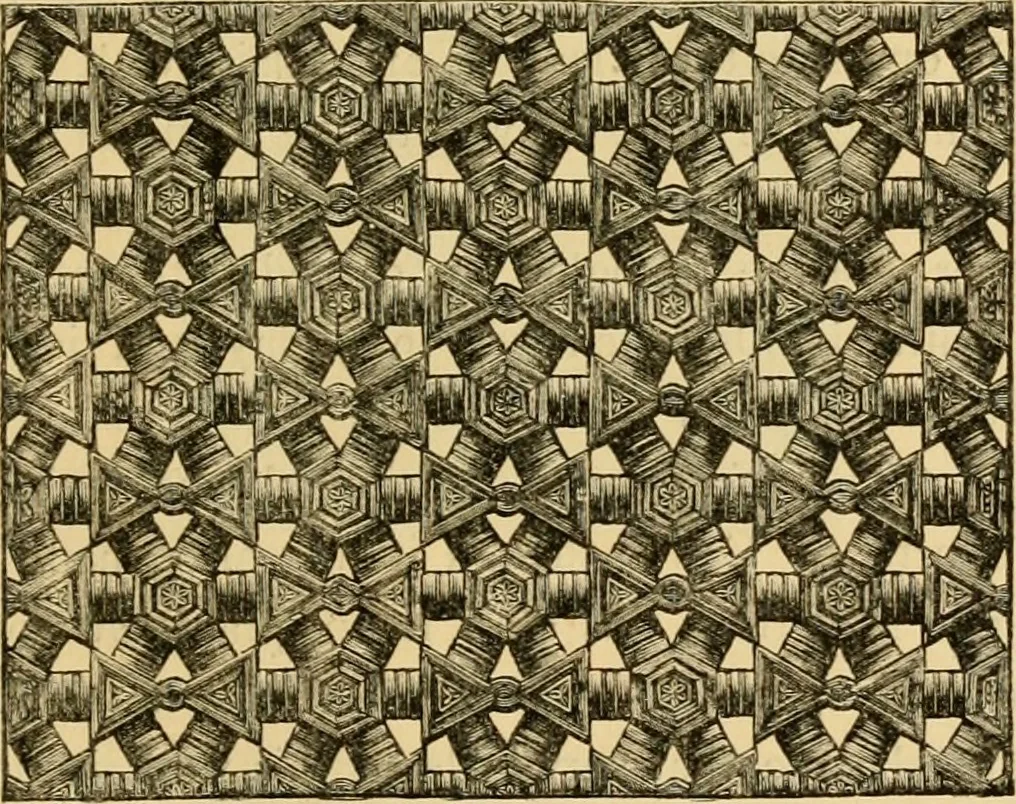 An illustration from The art of the Saracens in Egypt, 1886, leaf 188