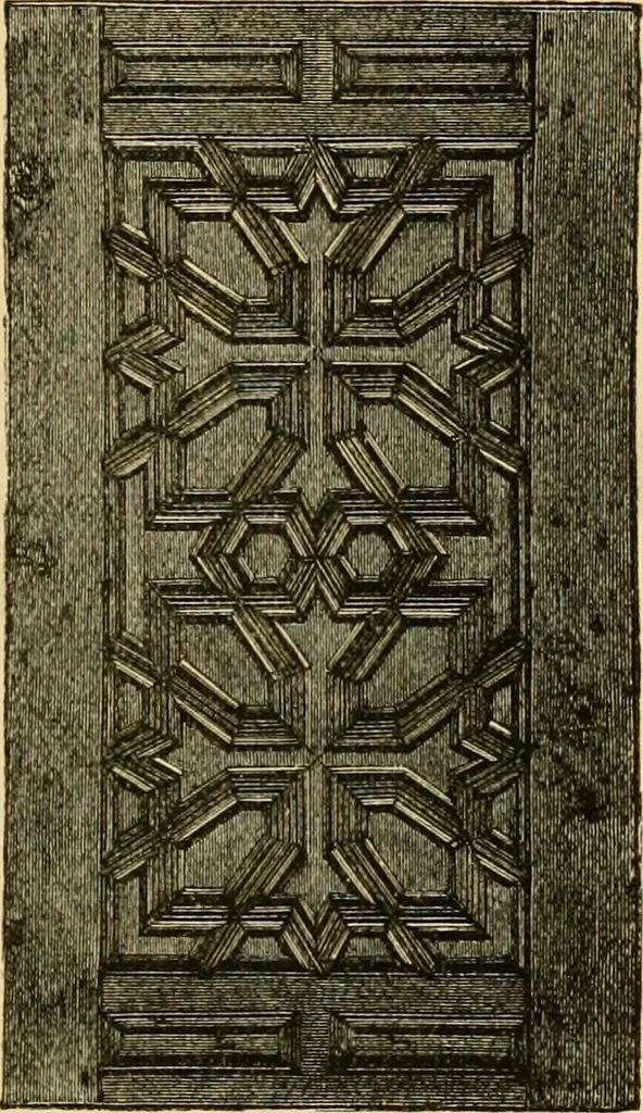 An illustration from The art of the Saracens in Egypt, 1886, leaf 190