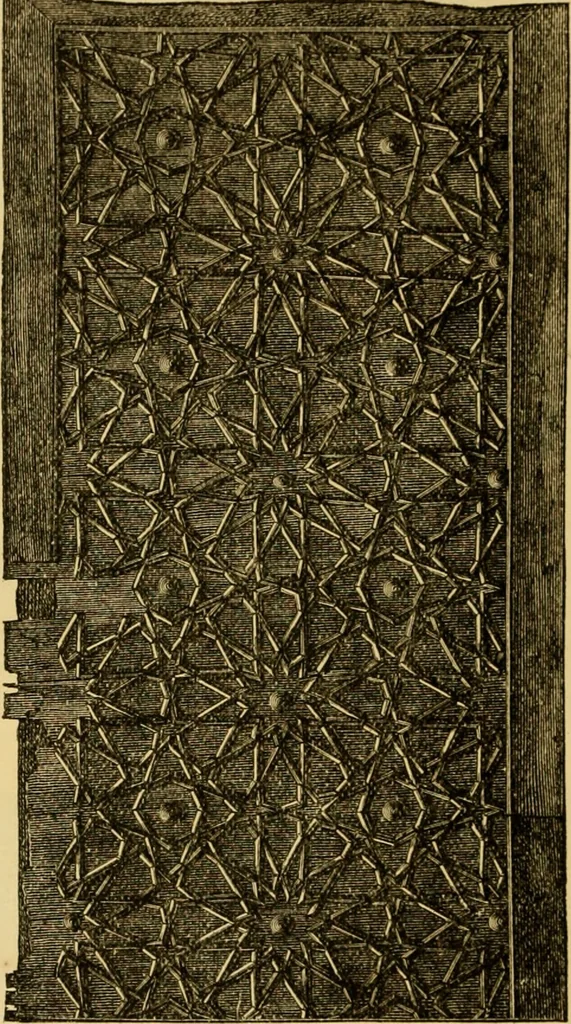 An illustration from The art of the Saracens in Egypt, 1886, leaf 193