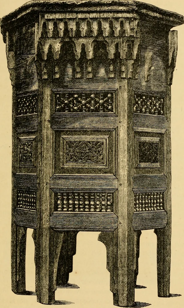 An illustration from The art of the Saracens in Egypt, 1886, leaf 194