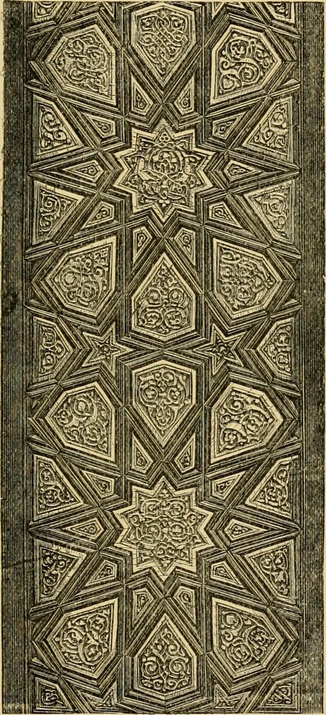 An illustration from The art of the Saracens in Egypt, 1886, leaf 210