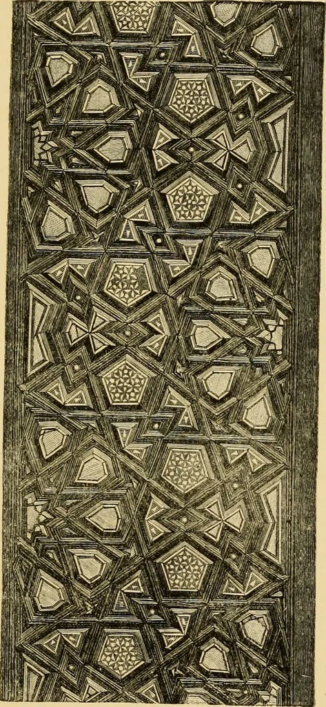 An illustration from The art of the Saracens in Egypt, 1886, leaf 212