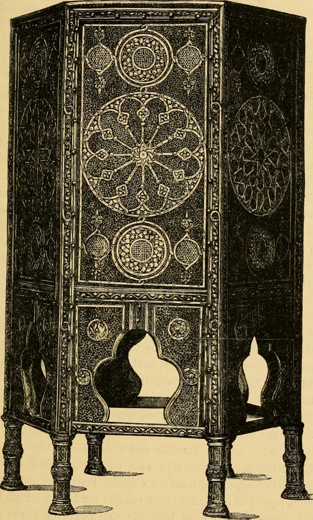 An illustration from The art of the Saracens in Egypt, 1886, leaf 224