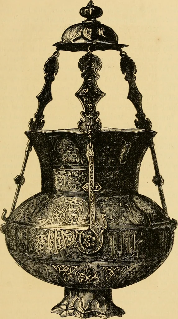 An illustration from The art of the Saracens in Egypt, 1886, leaf 228