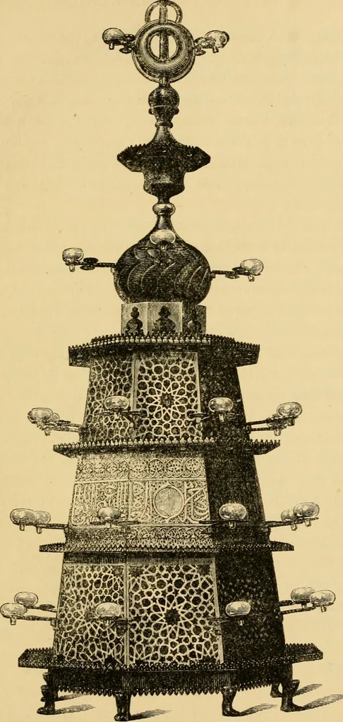 An illustration from The art of the Saracens in Egypt, 1886, leaf 234