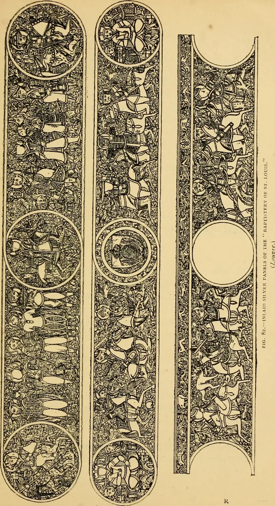 An illustration from The art of the Saracens in Egypt, 1886, leaf 256