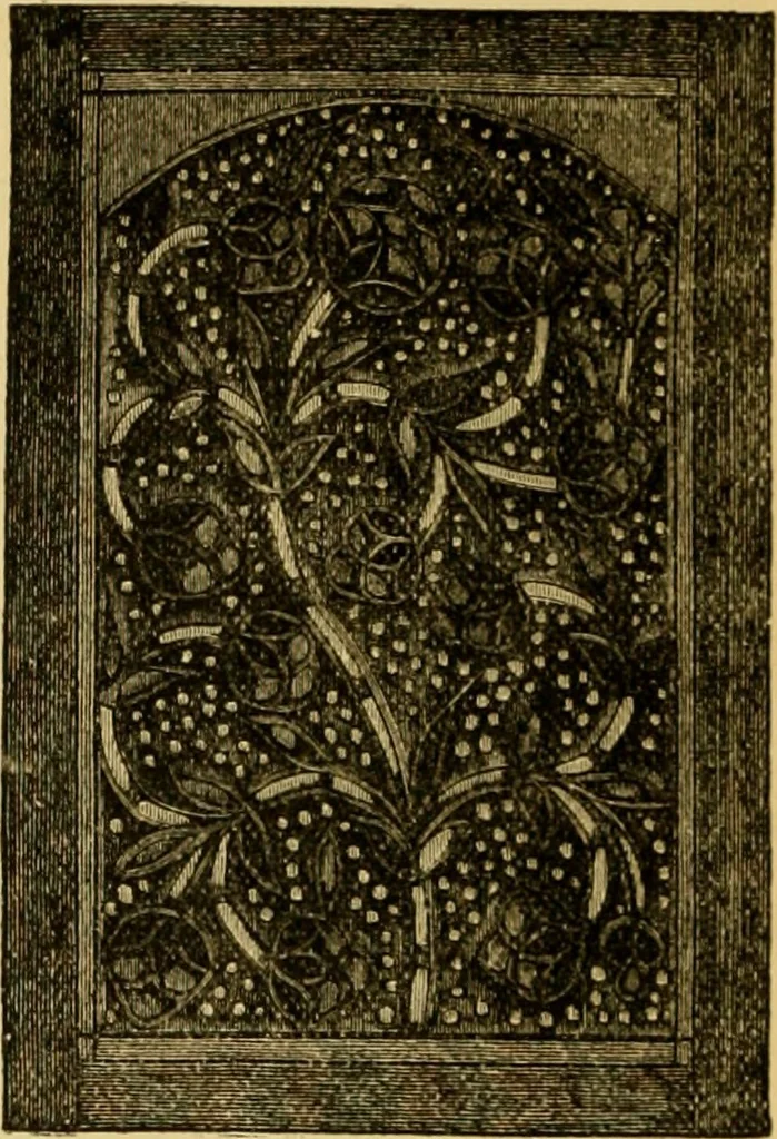 An illustration from The art of the Saracens in Egypt, 1886, leaf 301