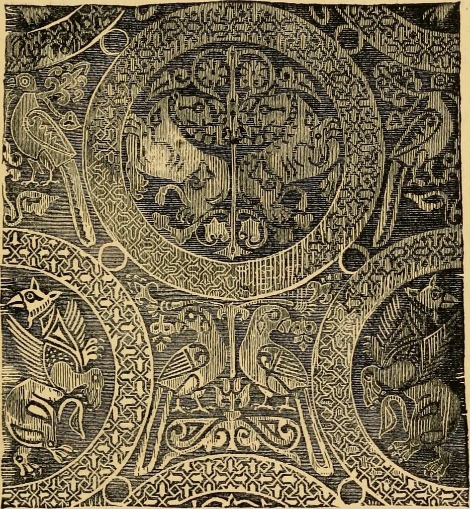An illustration from The art of the Saracens in Egypt, 1886, leaf 328