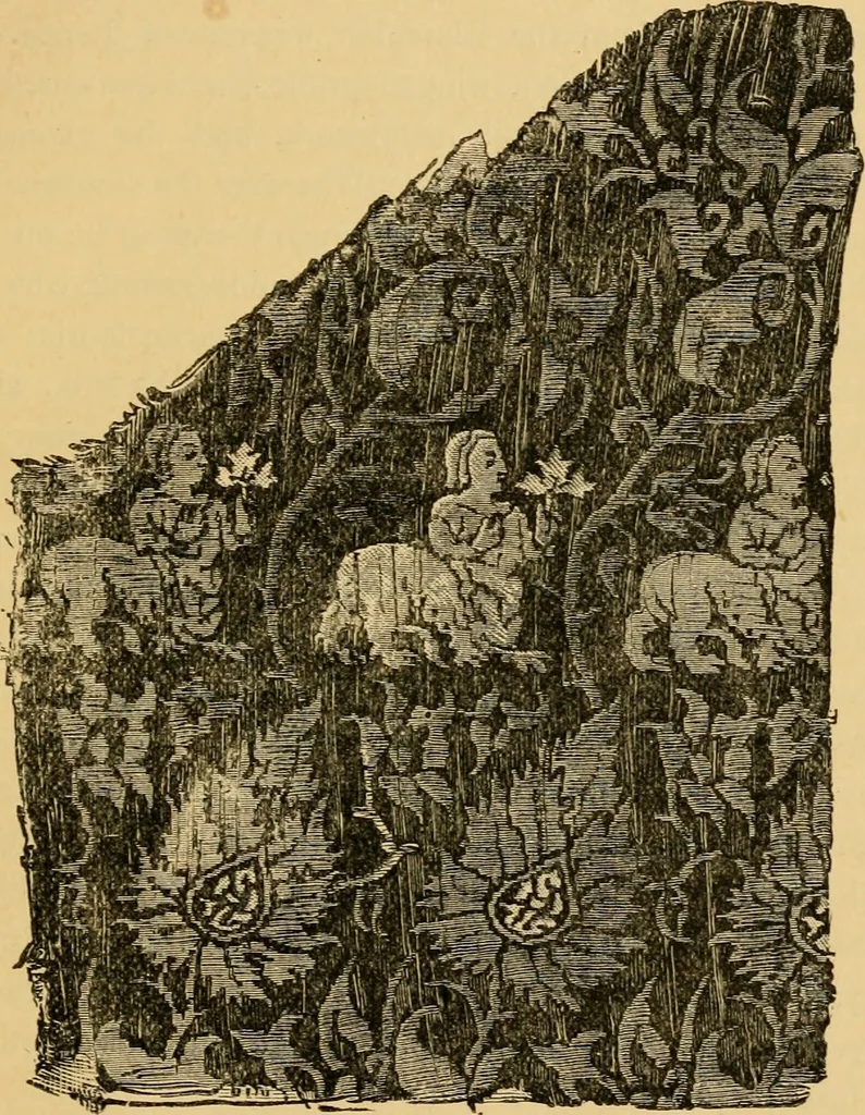An illustration from The art of the Saracens in Egypt, 1886, leaf 332