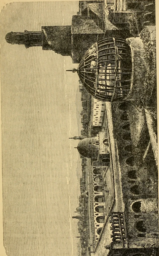An illustration from The art of the Saracens in Egypt, 1886, leaf 82