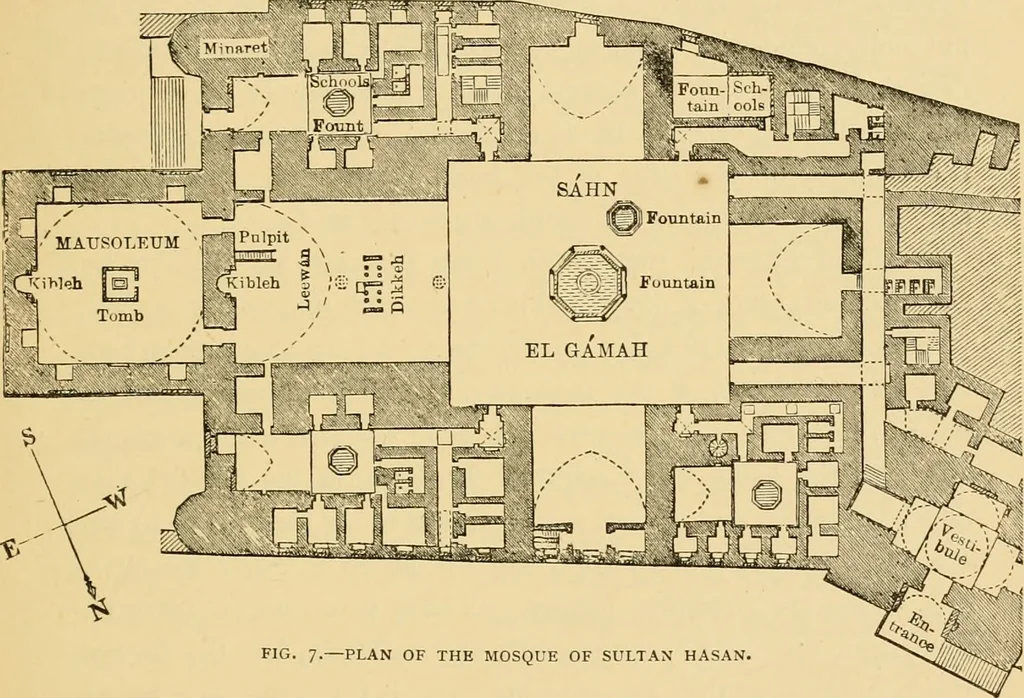 An illustration from The art of the Saracens in Egypt, 1886, leaf 90