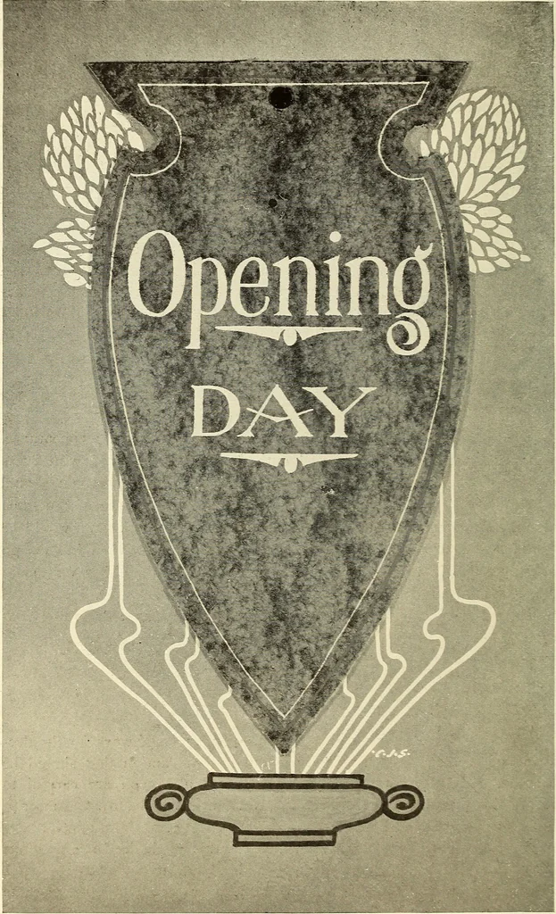 An illustration from The art of show card writing; a modern treatise on show card writing, designed as an educator in all branches of the art...With two hundred and fifty-six illustrations and thirty-two lettering plates, comprising all the standard ancient and modern styles, 1907, leaf 107
