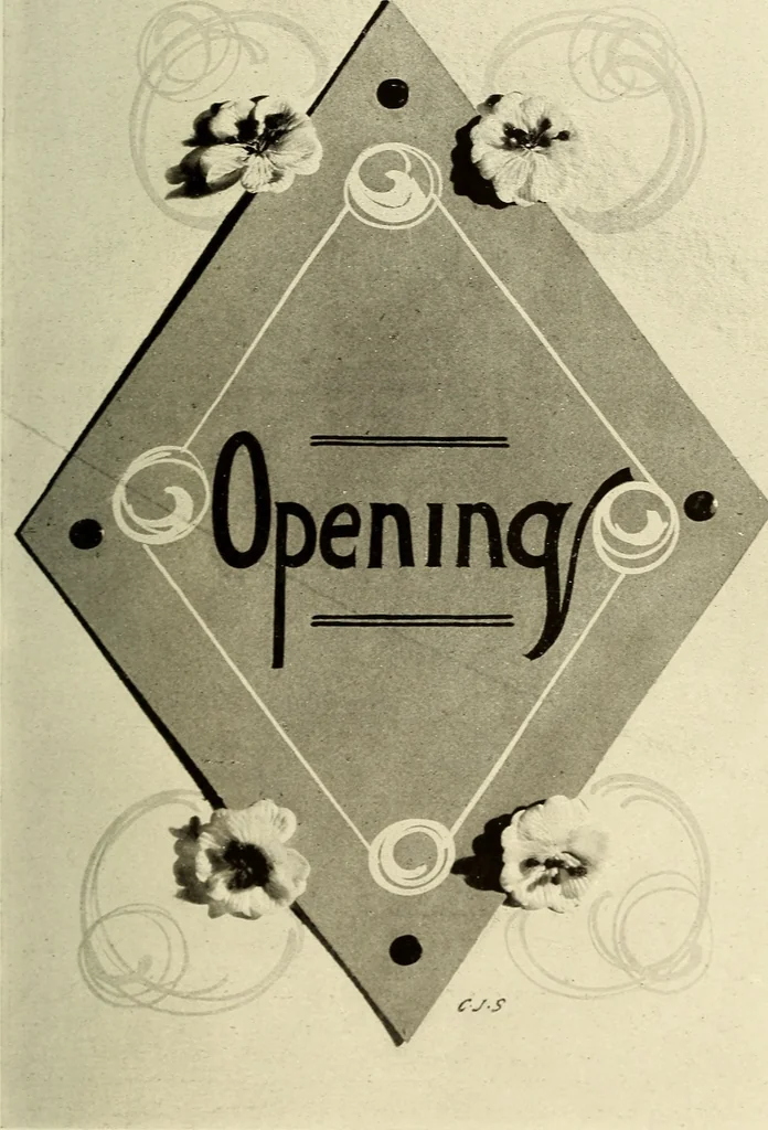 An illustration from The art of show card writing; a modern treatise on show card writing, designed as an educator in all branches of the art...With two hundred and fifty-six illustrations and thirty-two lettering plates, comprising all the standard ancient and modern styles, 1907, leaf 130